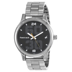 Classy Fastrack Bold Analog Black Dial Gents Watch to Punalur