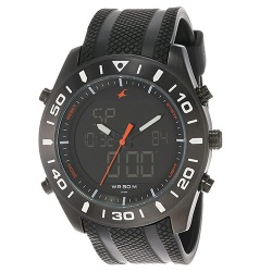 Impressive Fastrack Casual Analog Digital Black Dial Mens Watch