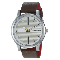 Marvelous Fastrack Fundamentals White Dial Mens Analog Watch