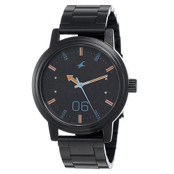 Spectacular Fastrack Road Trip Analog Black Dial Mens Watch