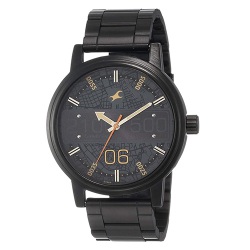 Marvelous Fastrack Road Trip Analog Black Dial Mens Watch to India