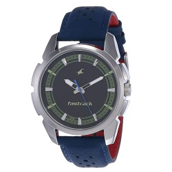 Fancy Fastrack Sunburn Analog Multicolor Dial Mens Watch to Lakshadweep