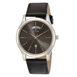 Fancy  Neo Analog Grey Anthracite Dial Mens Watch