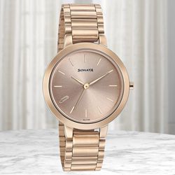 Exclusive Sonata Play Analog Womens Watch