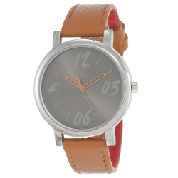 Lovely  Tropical Waters Leather Strap Womens Watch