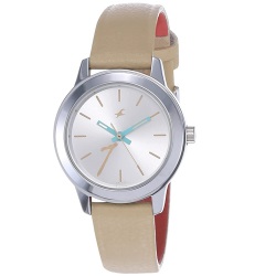 Attractive Gift of  Tropical Waters Leather Strap Analog Womens Watch