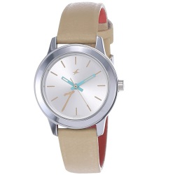 Attractive Gift of Fastrack Tropical Waters Leather Strap Analog Womens Watch to Rourkela