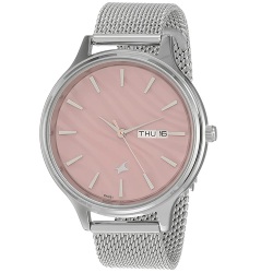 Classic Fastrack Autumn Winter 20 Pink Dial Women Analog  Watch