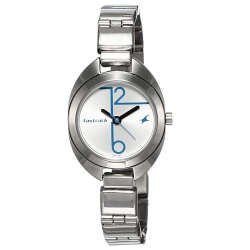 New  White Dial Womens Analog Watch