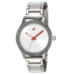 Lovely  Monochrome Silver Dial Womens Watch