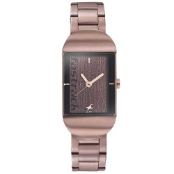 Admirable Fastrack Go Skate Brown Dial Ladies Watch to Irinjalakuda