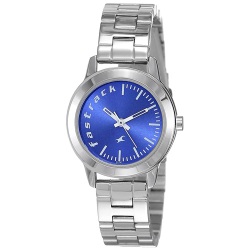 Spectacular Fastrack Fundamentals Blue Dial Womens Analog Watch
