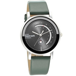 Classy Fastrack Round Grey Dial Womens Analog Watch to Lakshadweep