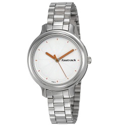 Lovely Fastrack Tropical Fruits White Dial Womens Watch