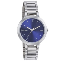Sporty Sonata Busy Bees Analog Blue Dial Womens Watch