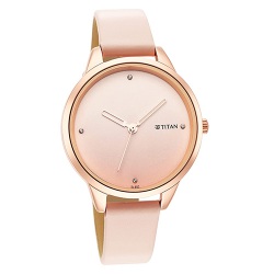 Suave Titan Pastel Dreams Pink Strap Womens Watch to Nagercoil