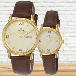 Marvelous Titan Analog Pair Watch