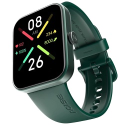 Stunning Noise Pulse Go Buzz Bluetooth Green Smart Watch