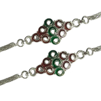 Designer Silver Plated Rakhi to Rakhi-to-world-wide.asp