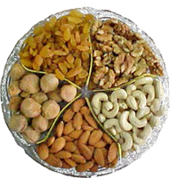 200 Gms. Assorted Dry Fruits for Sister to Rakhi-to-world-wide.asp