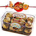 Ferrero Rocher Chocolate with Rakhi to Rakhi-to-world-wide.asp
