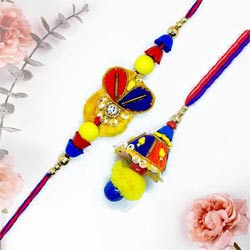 Marvelous Zardosi Bhaiya Bhabhi Rakhi to Rakhi-to-world-wide.asp