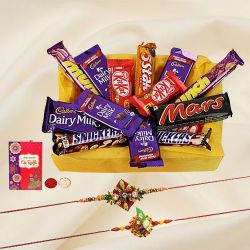 Fancy Rakhi Chocolate Explosion to Rakhi-to-world-wide.asp