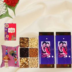 Lumba Rakhi with Personalized Choco Splendours to World-wide-rakhi-dry-fruits.asp