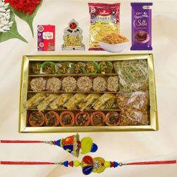 Couple Rakhi n Sweetness Spree to Rakhi-to-world-wide.asp