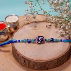 Amazing Evil Eye Rakhi for Brother to Rakhi-to-world-wide.asp