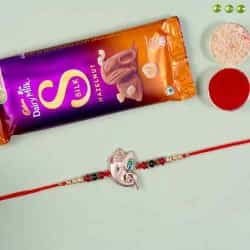Ganesh Rakhi Combo to World-wide-rakhi-chocolates.asp