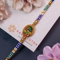 Ganesha Inspired Rakhi Gift